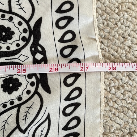 Square Satin Scarf - Picture 8 of 9